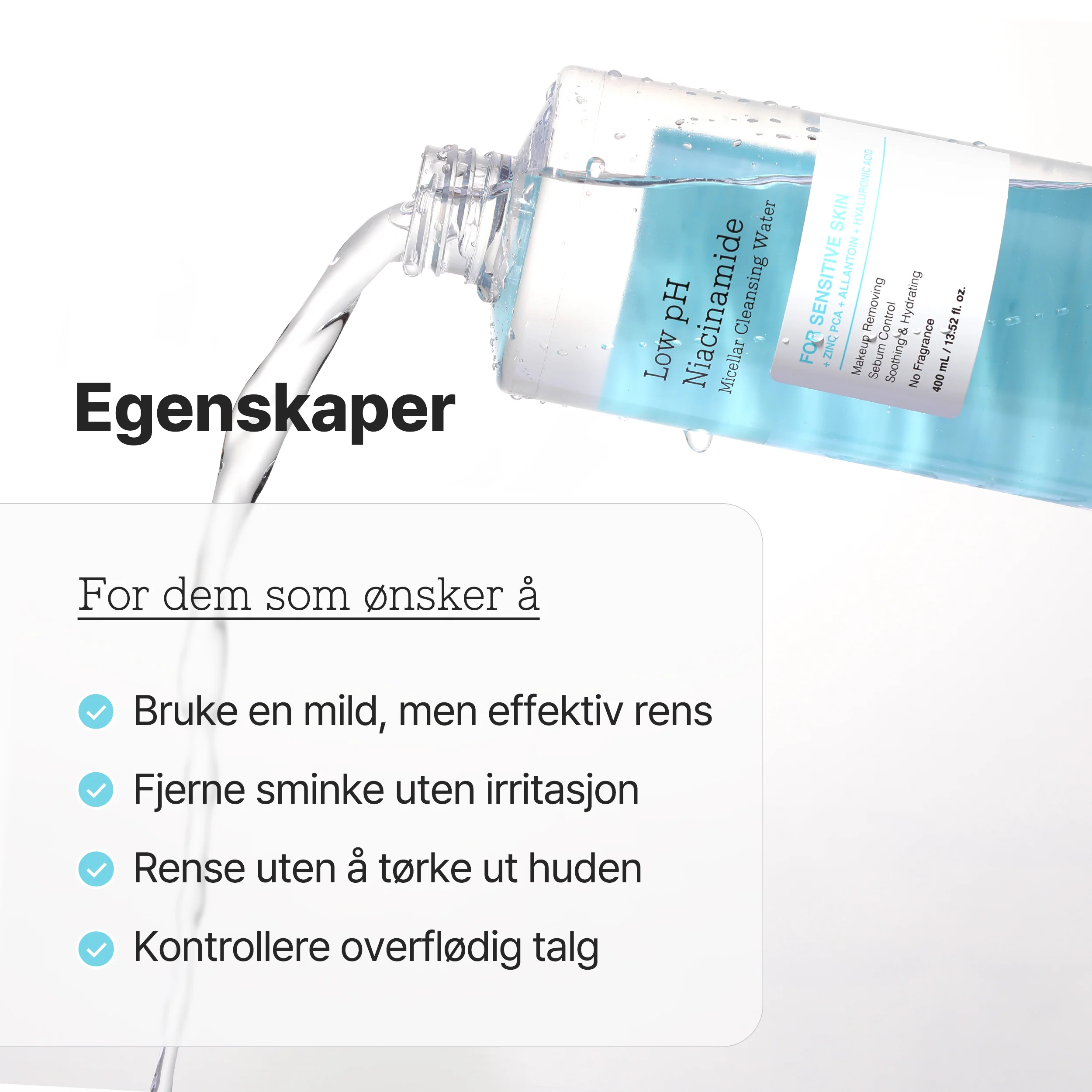 COSRX Low pH Niacinamide Micellar Cleansing Water - Image 3