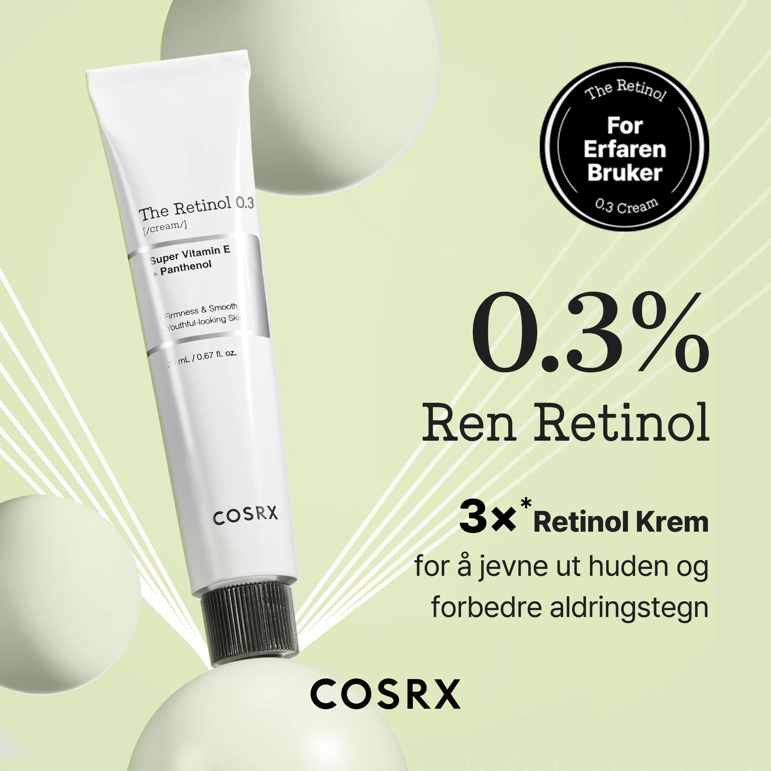 COSRX The Retinol 0.3 Cream - Image 3