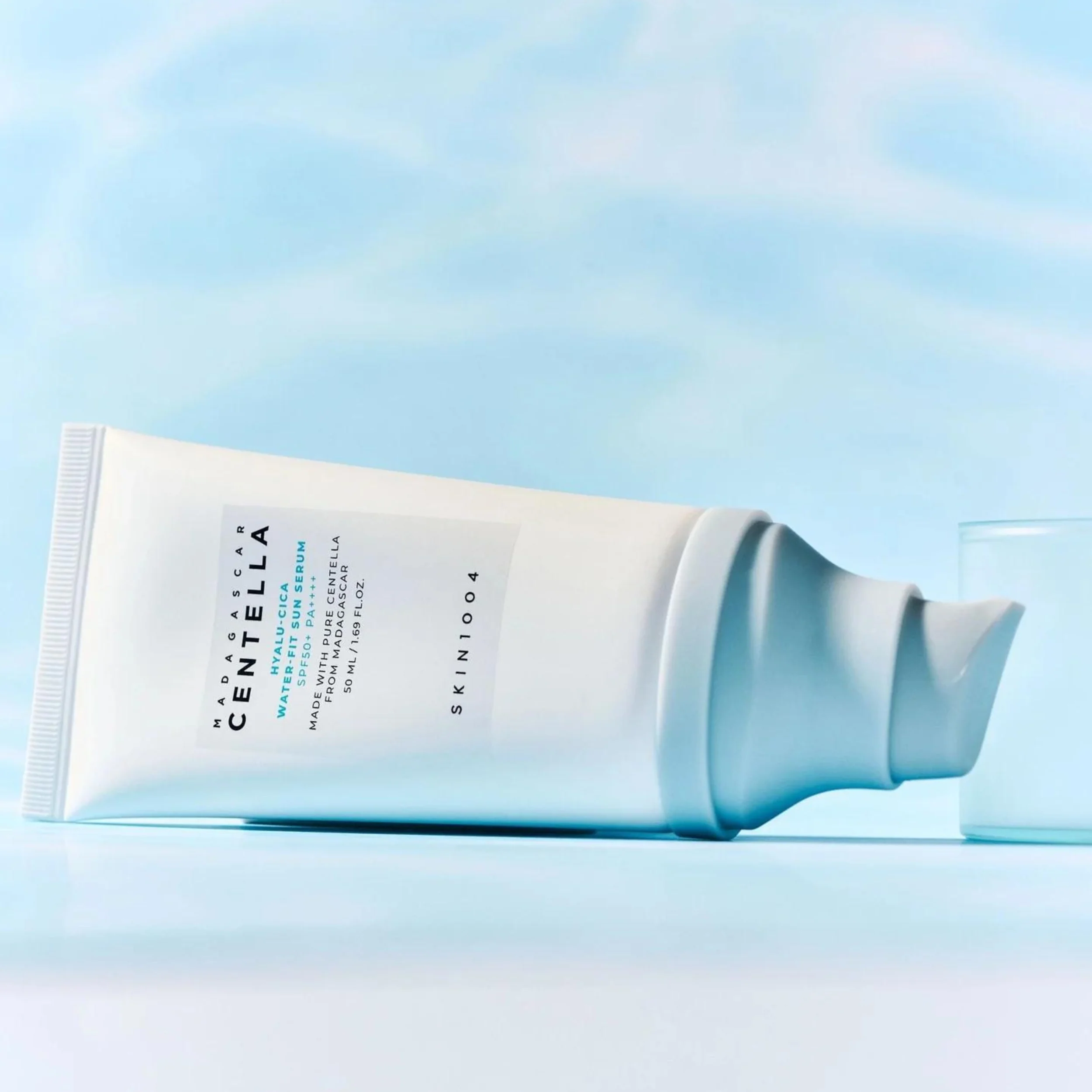 SKIN1004 Hyalu-Cica Water-Fit Sun Serum SPF50+ PA++++ 50ml - Image 3