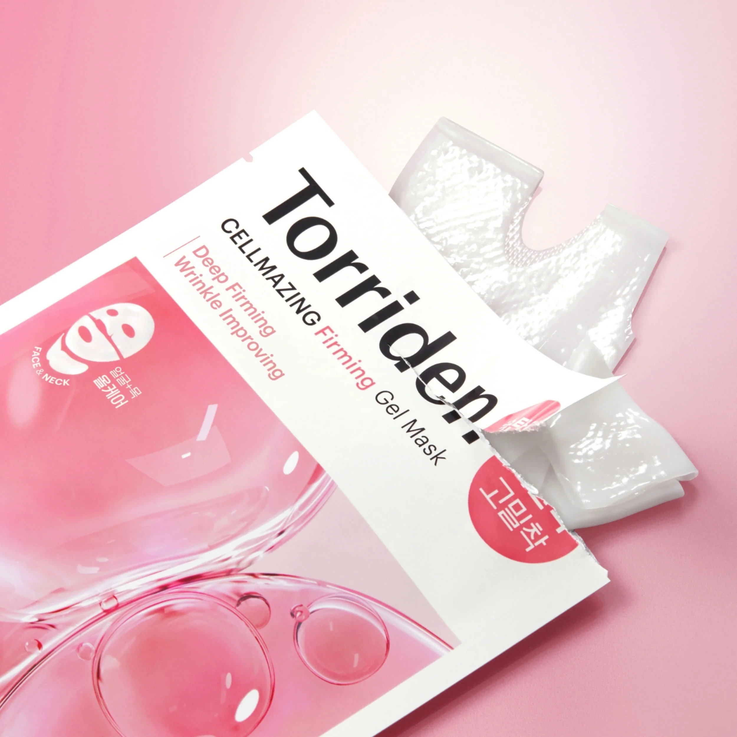TORRIDEN Cellmazing Firming Gel Mask (Facial & Neck) 1pk - Image 4